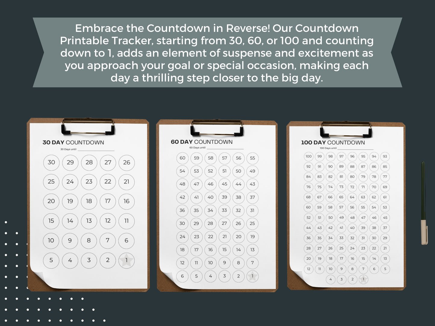 Countdown Tracker | Countdown to Retirement, Halloween, Birthday