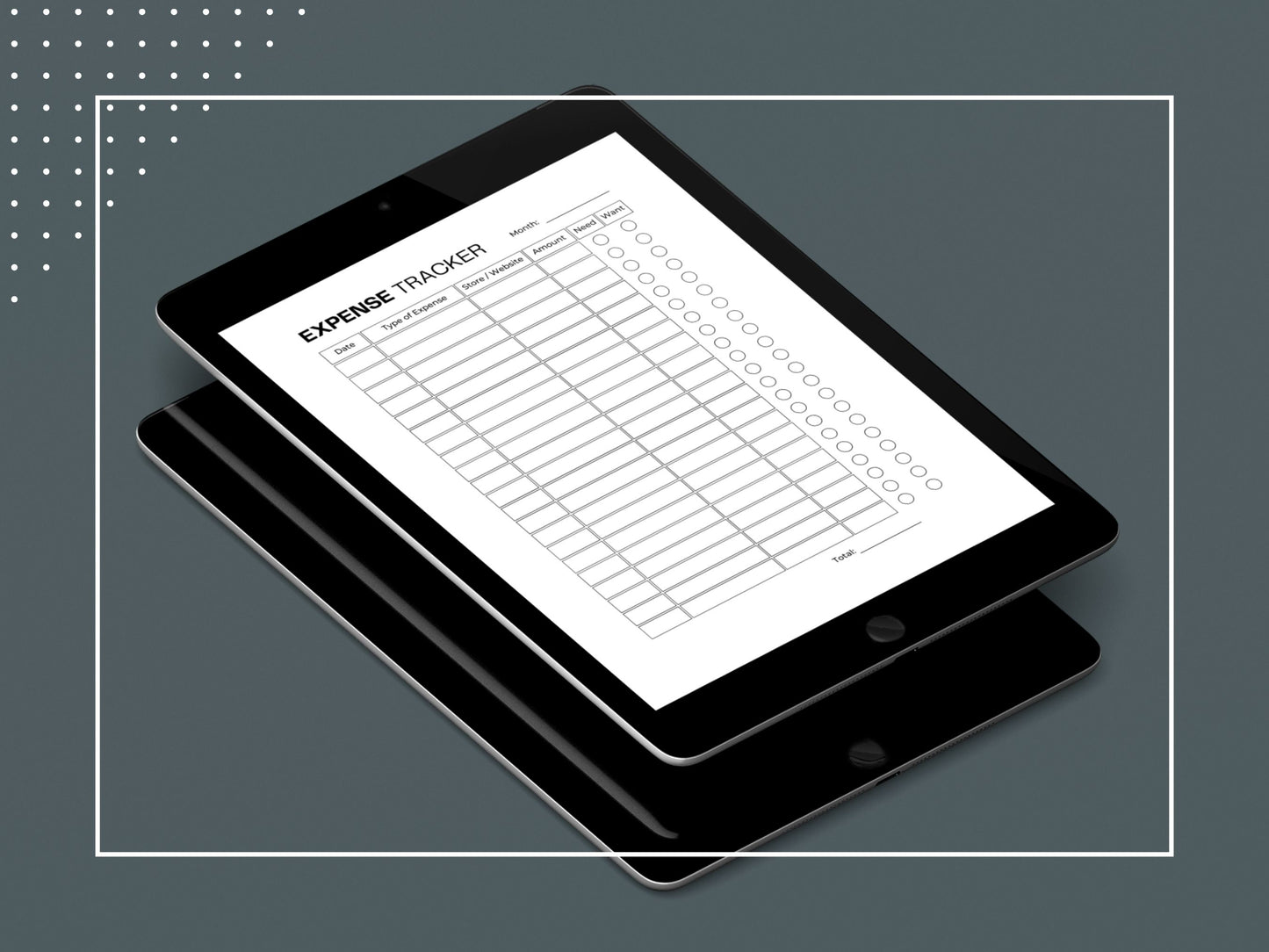 Expense Tracker | Spending Log | Business Expense Tracker