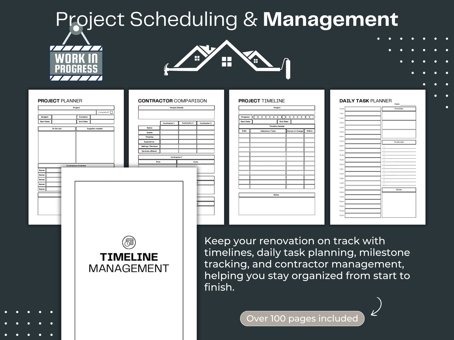Home Renovation Planner | Home Improvement | Home Project Planner