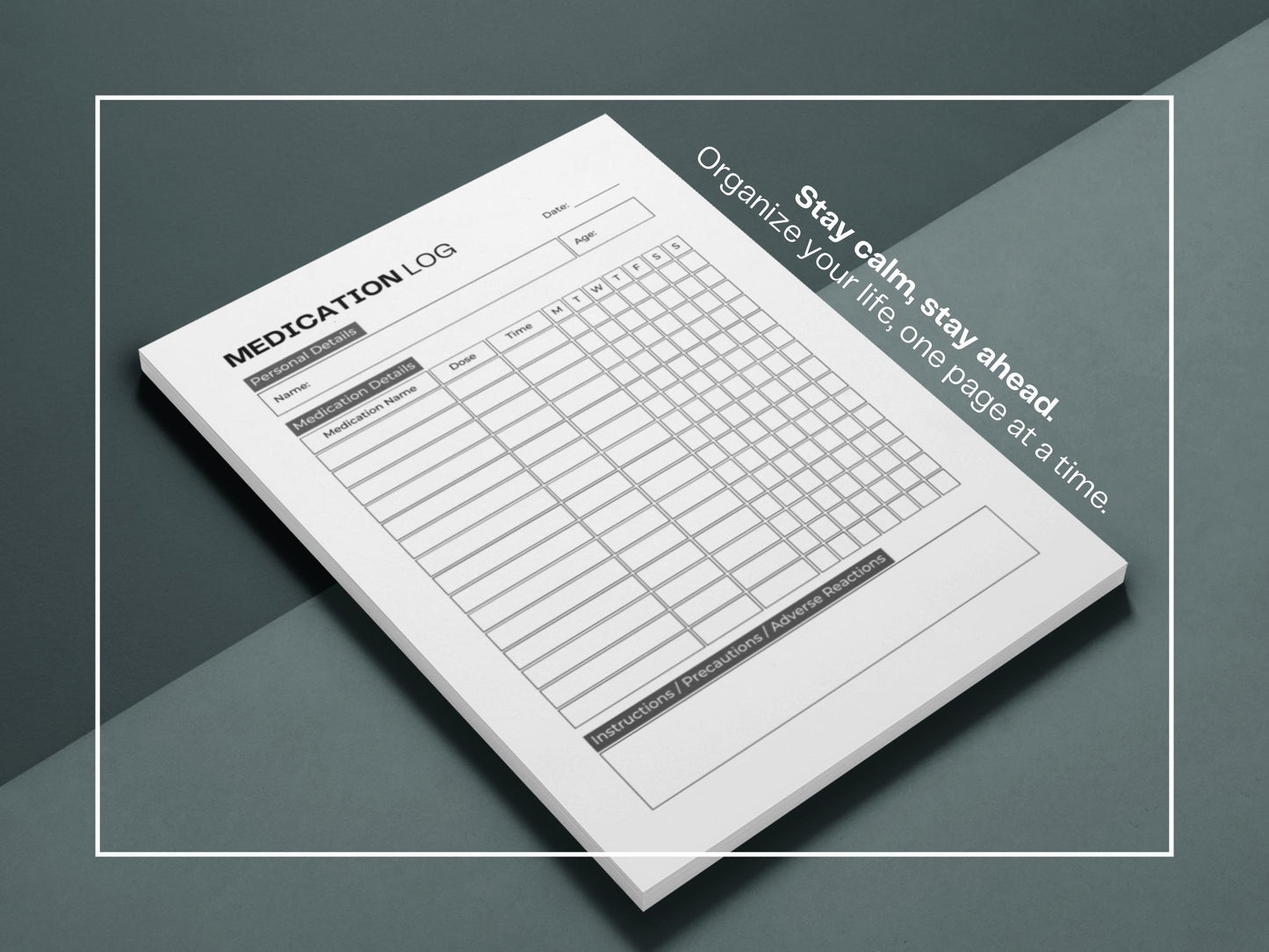 Medication Log | Medication Administration | Medication Tracker