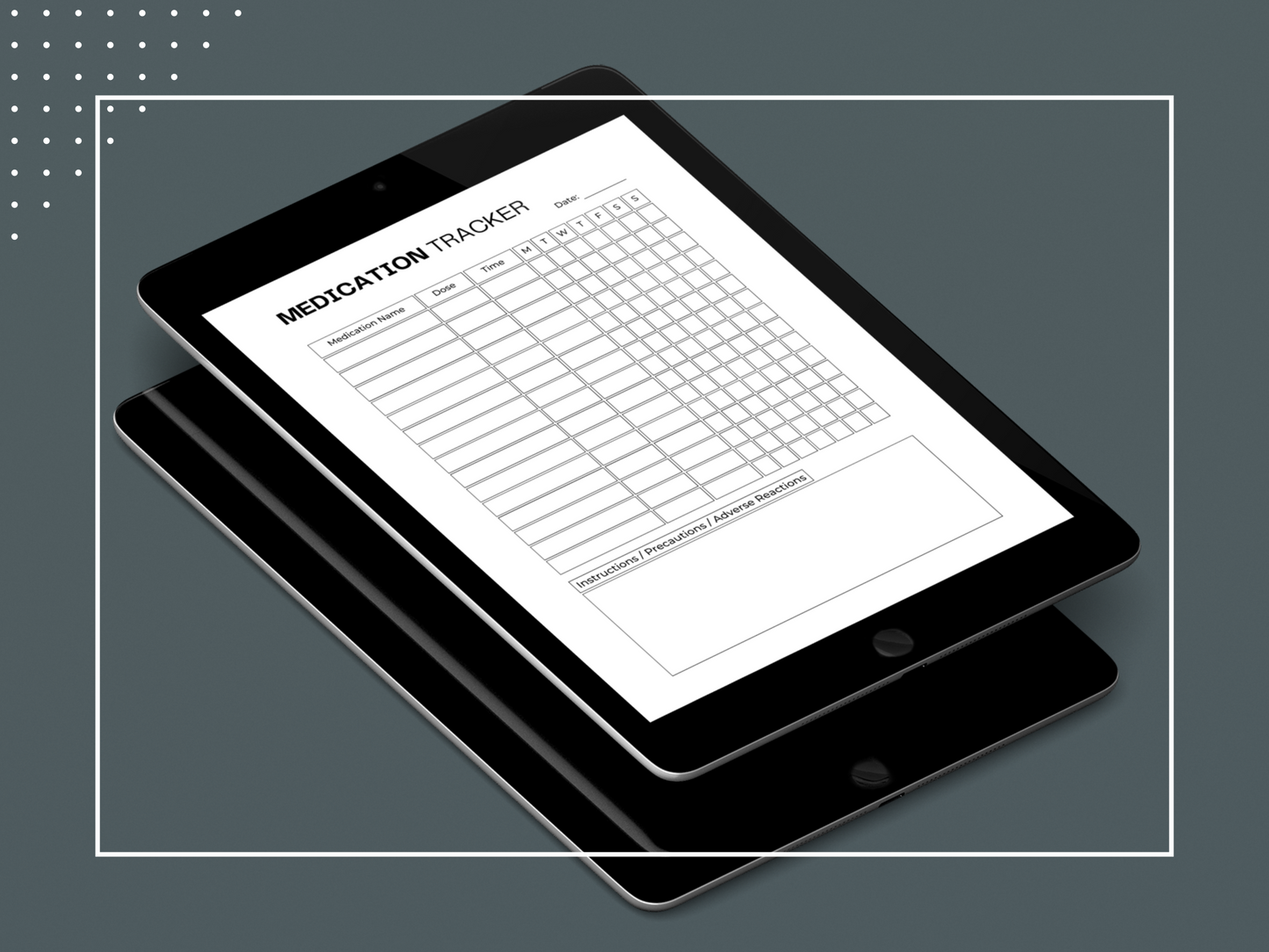 Medication Tracker | Chronic Illness Tracker | Health Planner