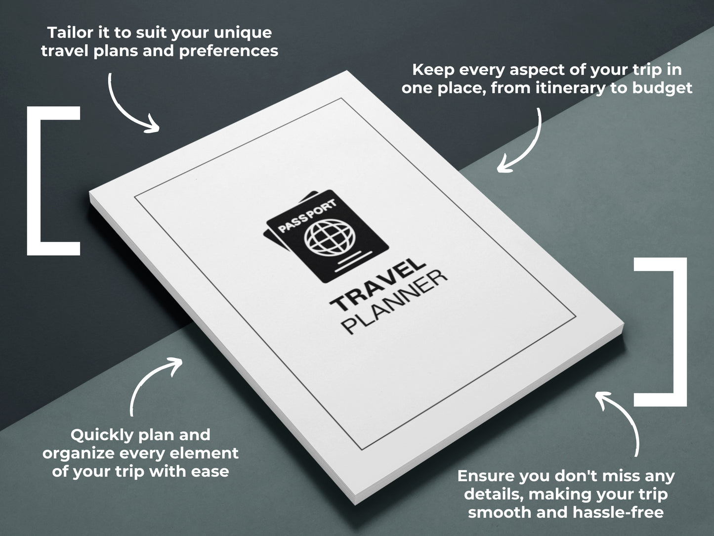 Printable Travel Planner | Travel Itinerary | Plan your next trip