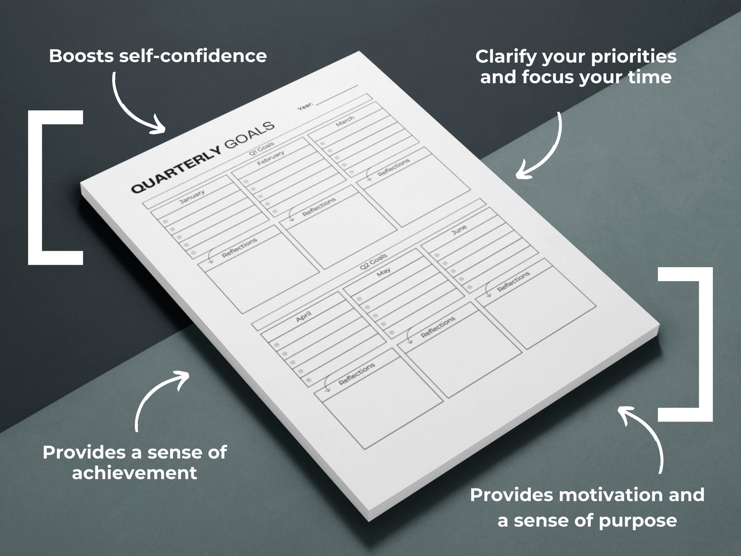 Goal Setting Worksheet | Goals Planner | Goal Setting Template