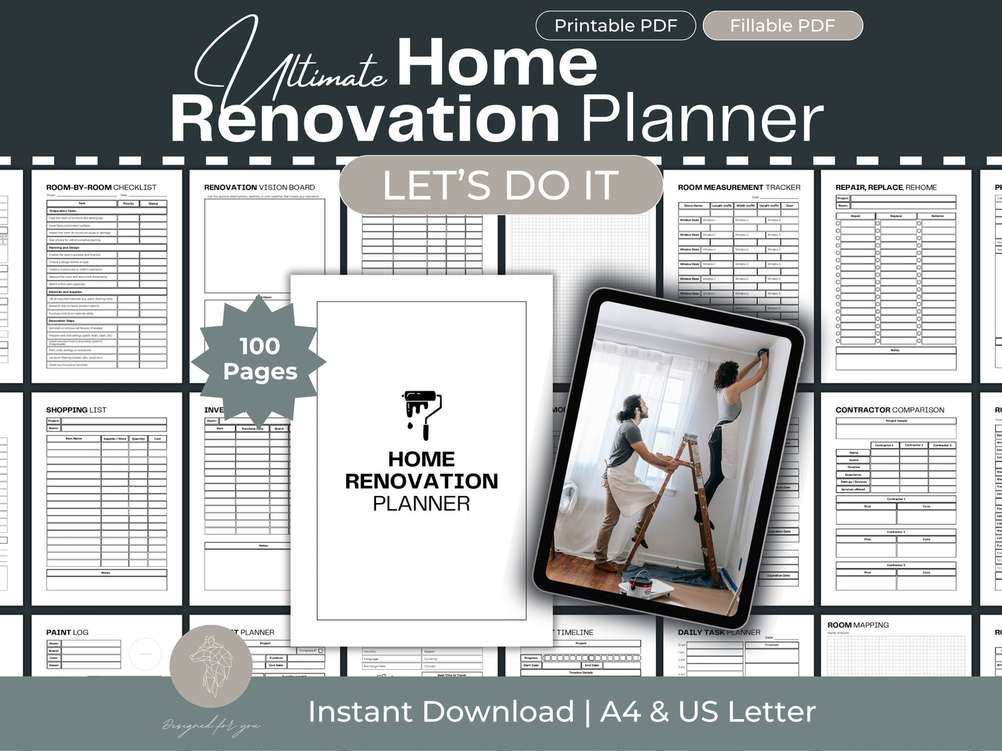 Home Renovation Planner | Home Improvement | Home Project Planner