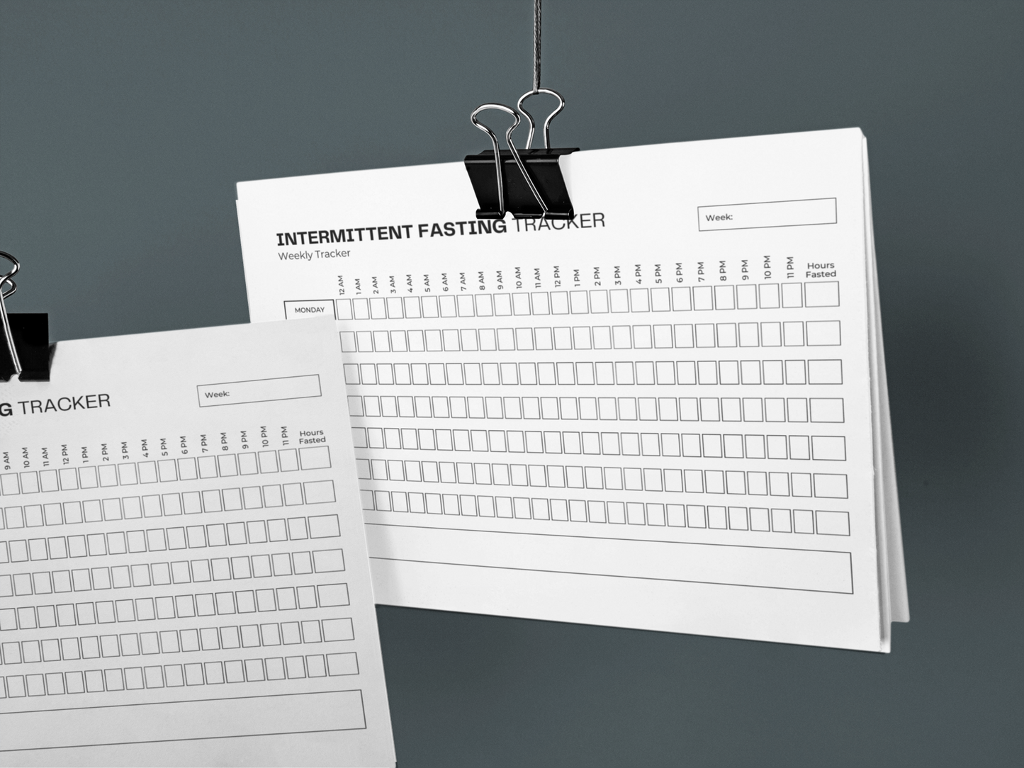 Intermittent Fasting Tracker | Weight Loss Tracker | Health Planner