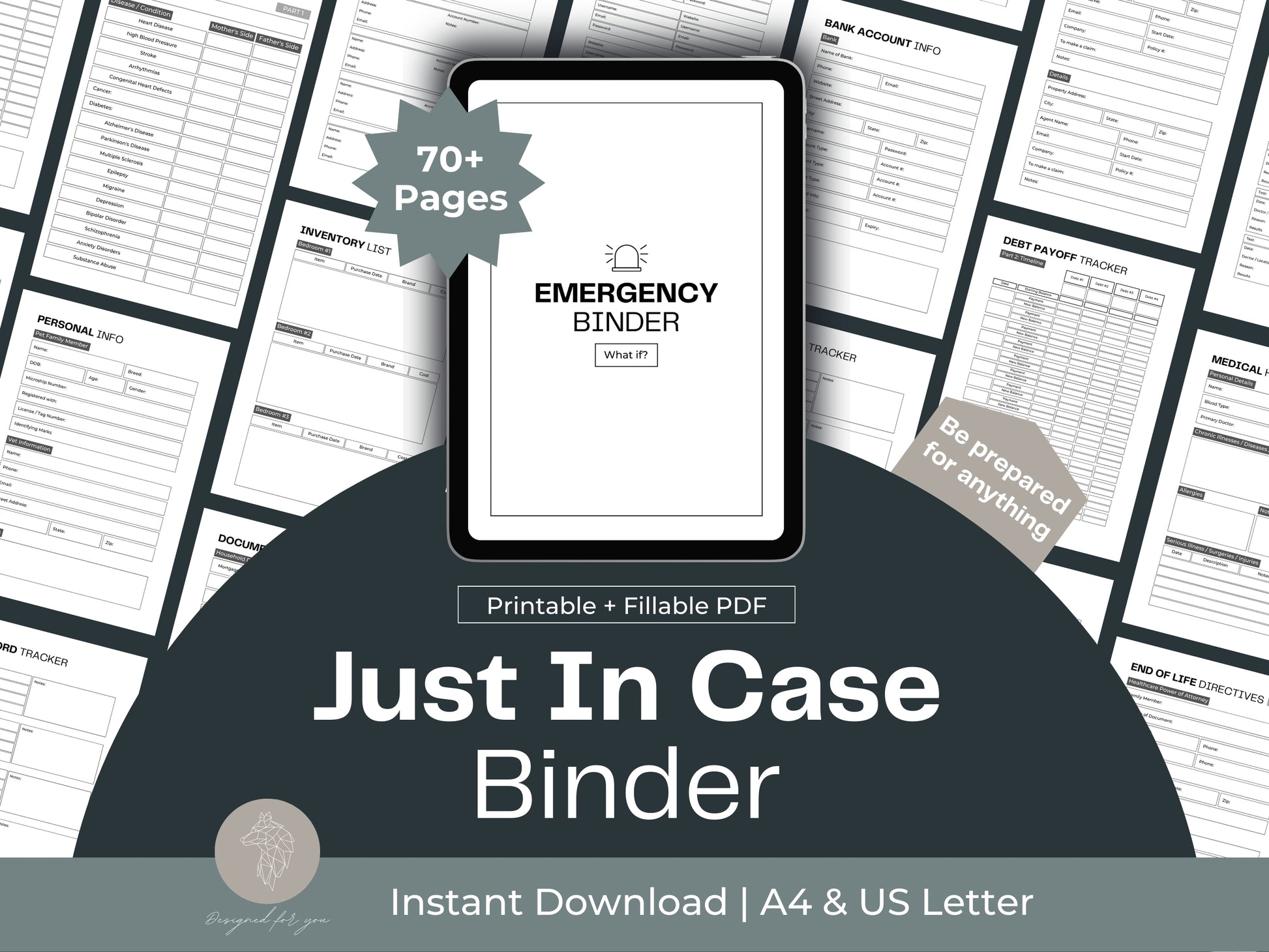 Just in Case Binder | Printable Emergency Binder | What if Planner – Nordic Planning Hub just-in-case-binder-printable-emergency-binder-what-if-planner-nordic-planning-hub