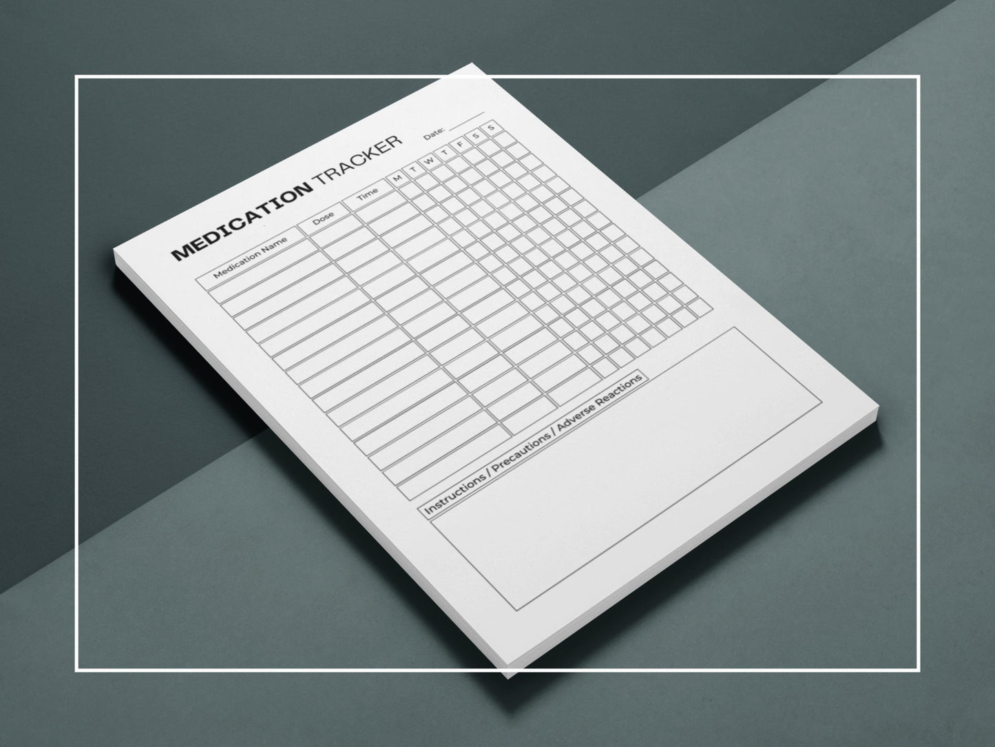 Medication Tracker | Chronic Illness Tracker | Health Planner