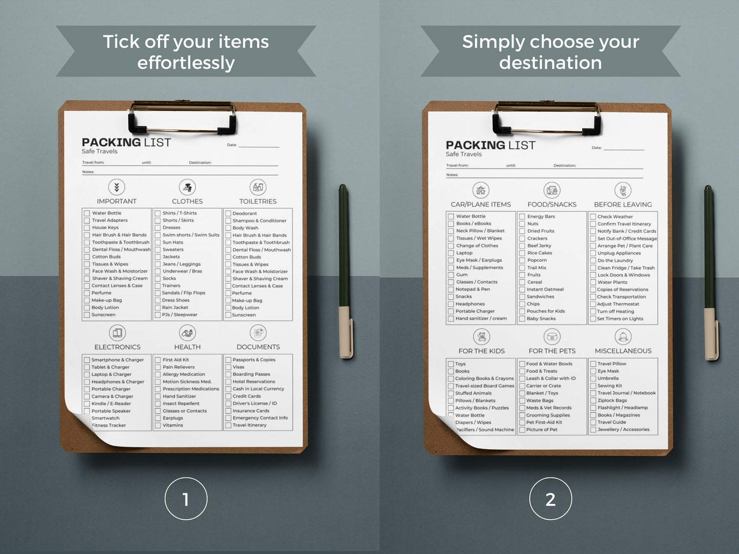 Packing List | Travel To Do List | Packing Checklist