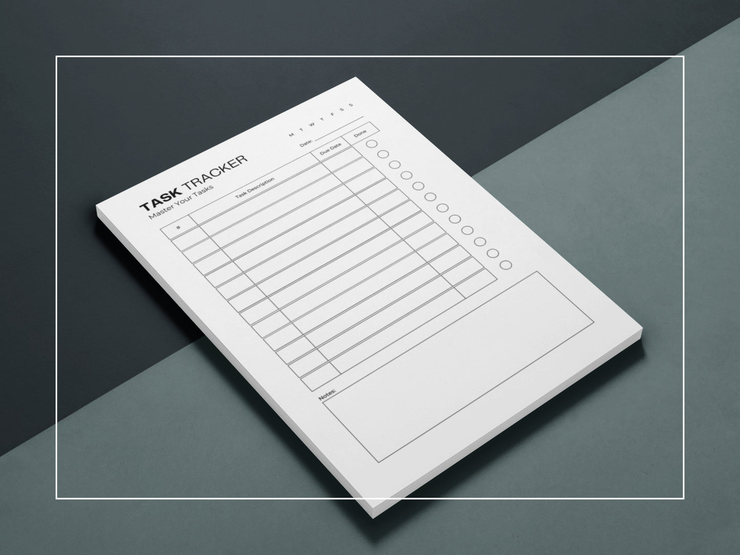 Task Tracker | Daily To Do List | Productivity Planner