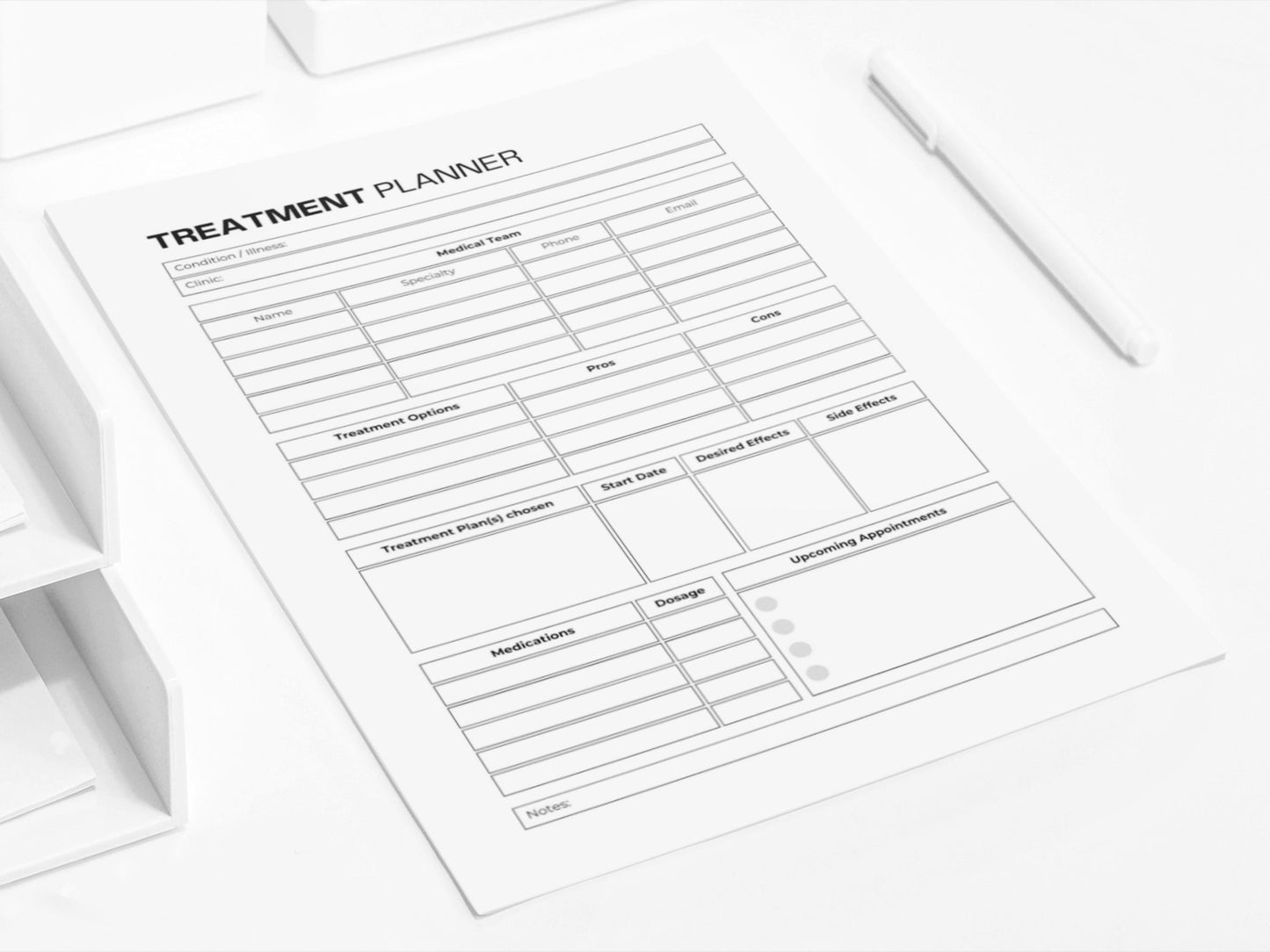 Treatment Planner | Medical Condition | Illness Tracker